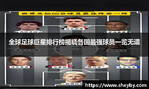 全球足球巨星排行榜揭晓各国最强球员一览无遗